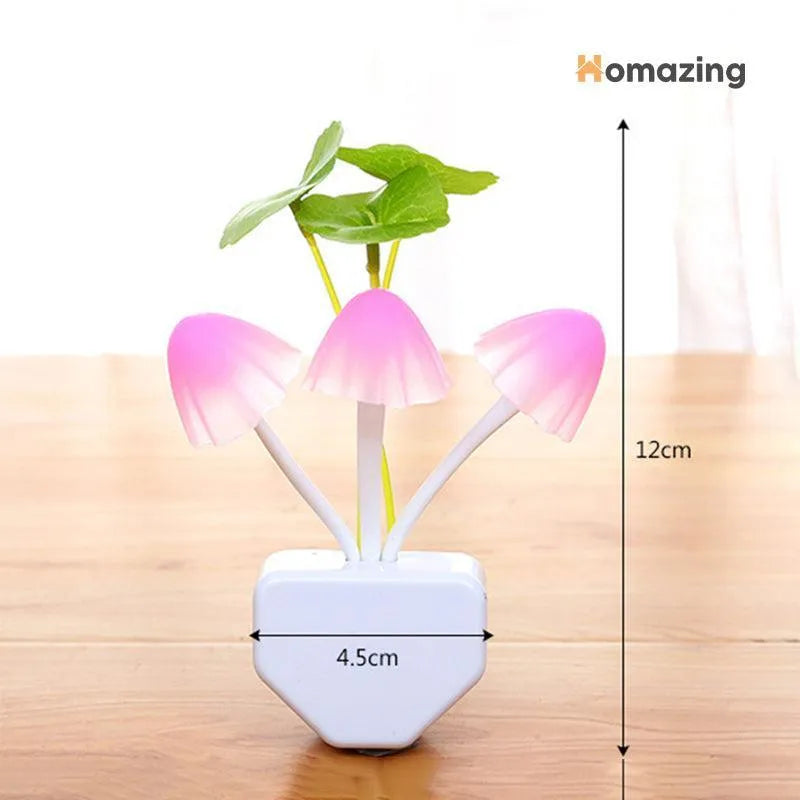 Mushroom Night Light, 3 Pcs