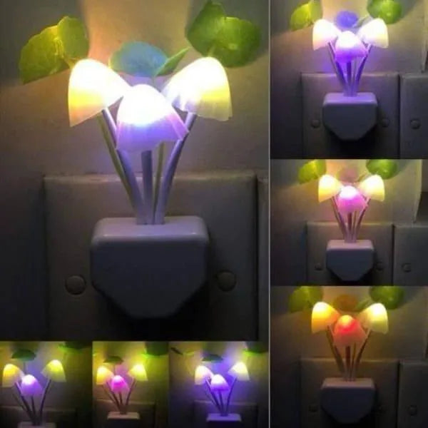 Mushroom Night Light, 3 Pcs