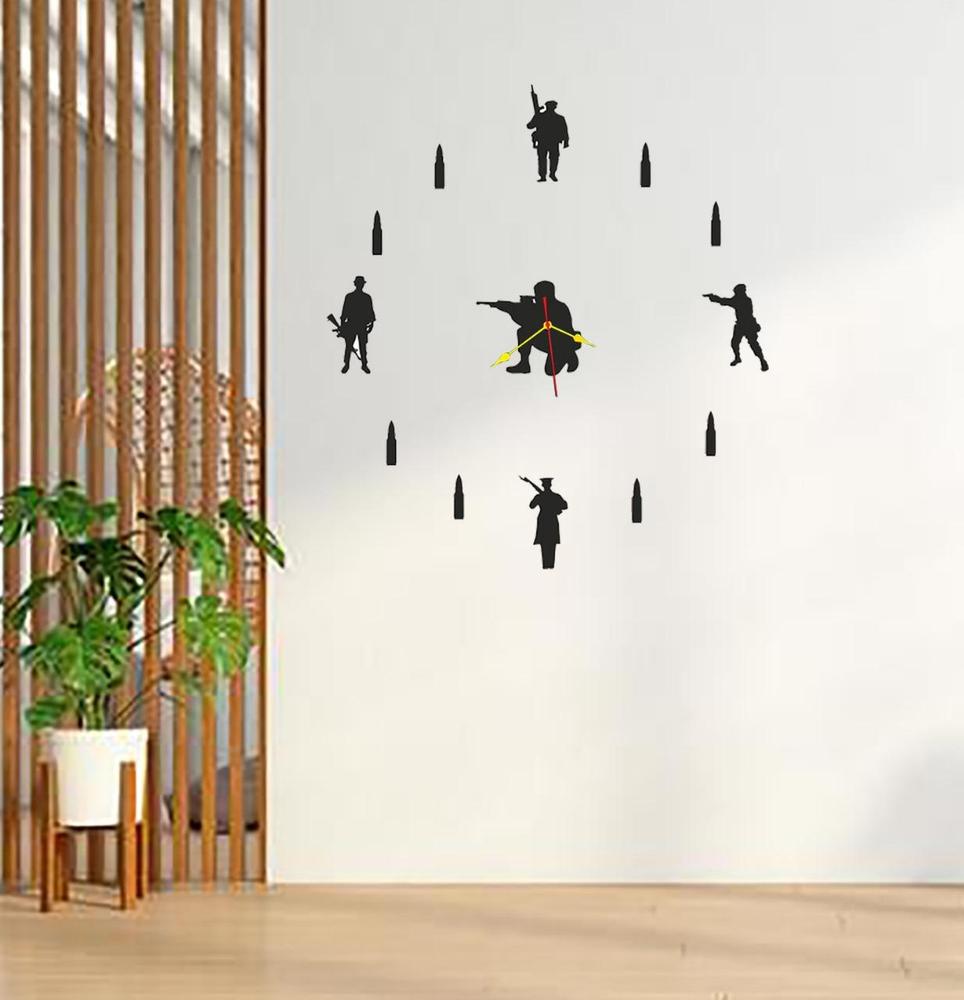 Commandos Wooden Wall Clock