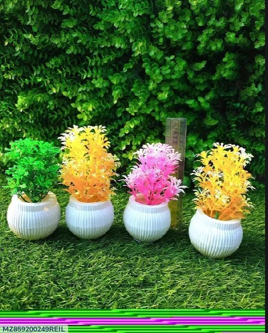 Flower Pot Planter- 4 Pcs