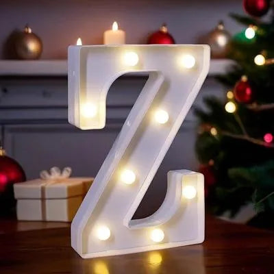 LED Alphabet Battery Operated Led Letter (Z)