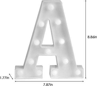 LED Battery Operated Alphabet